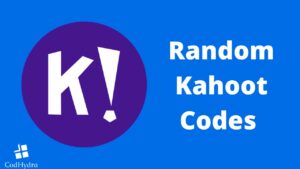 Random Kahoot Codes